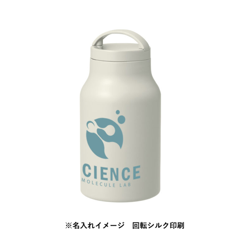 Handitシンプルサーモボトル350ml　オフホワイト（9）