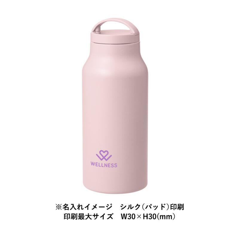Handitシンプルサーモボトル500ml　チャコールブラック（5）