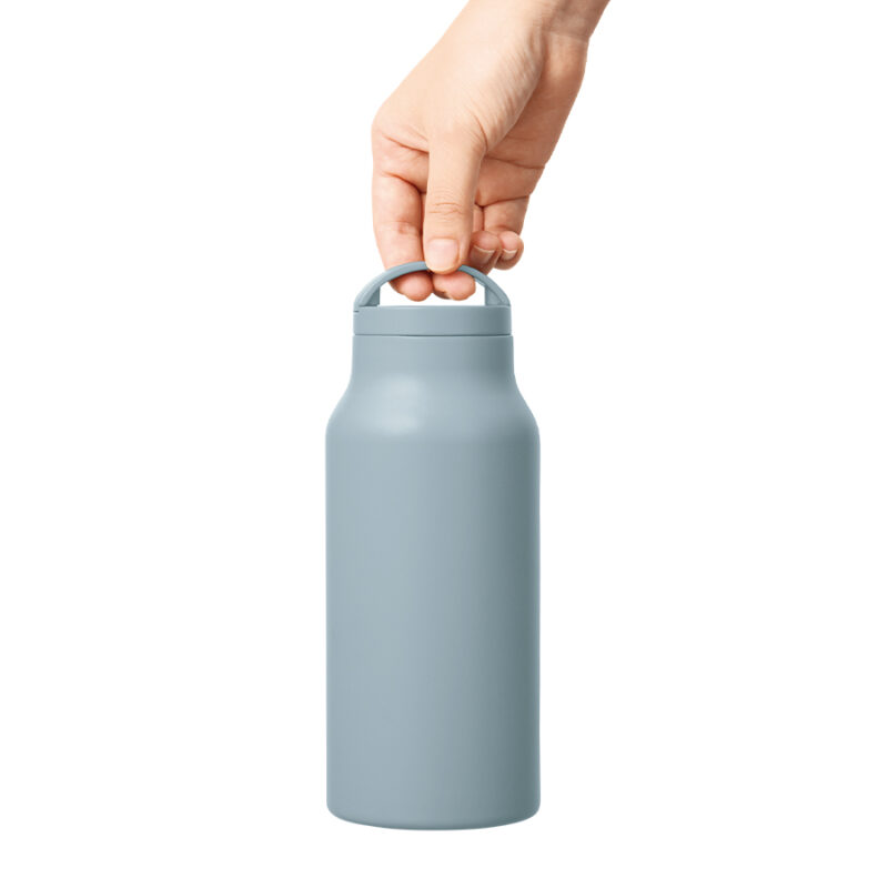 Handitシンプルサーモボトル500ml　チャコールブラック（7）
