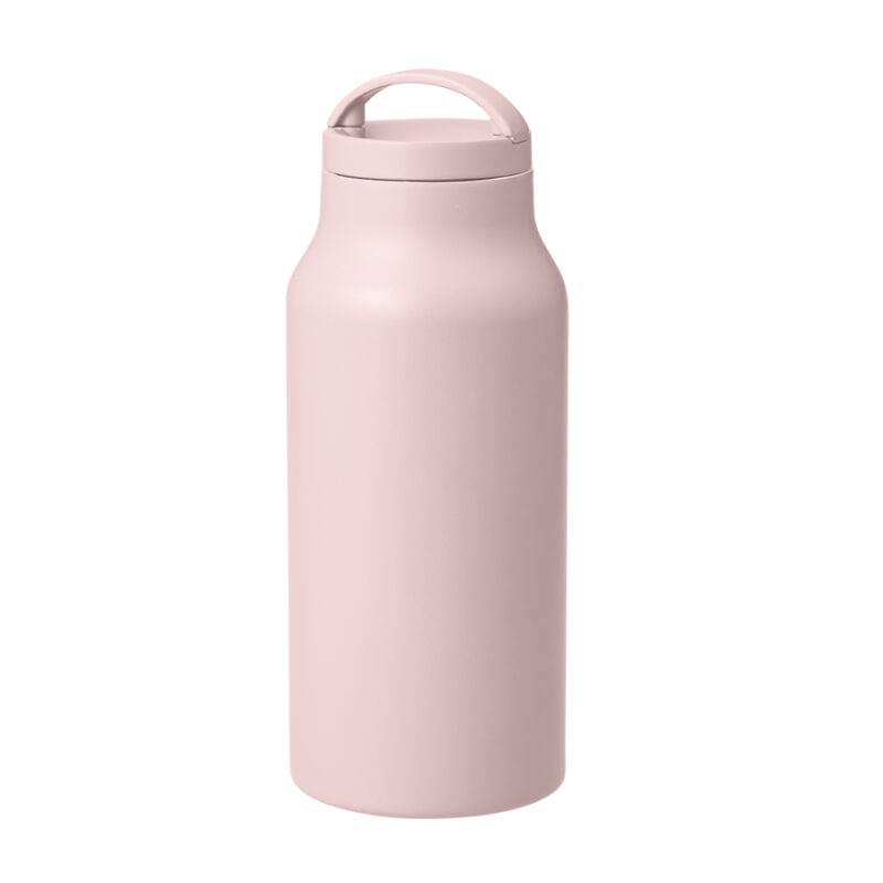 Handitシンプルサーモボトル500ml　ピンクベージュ