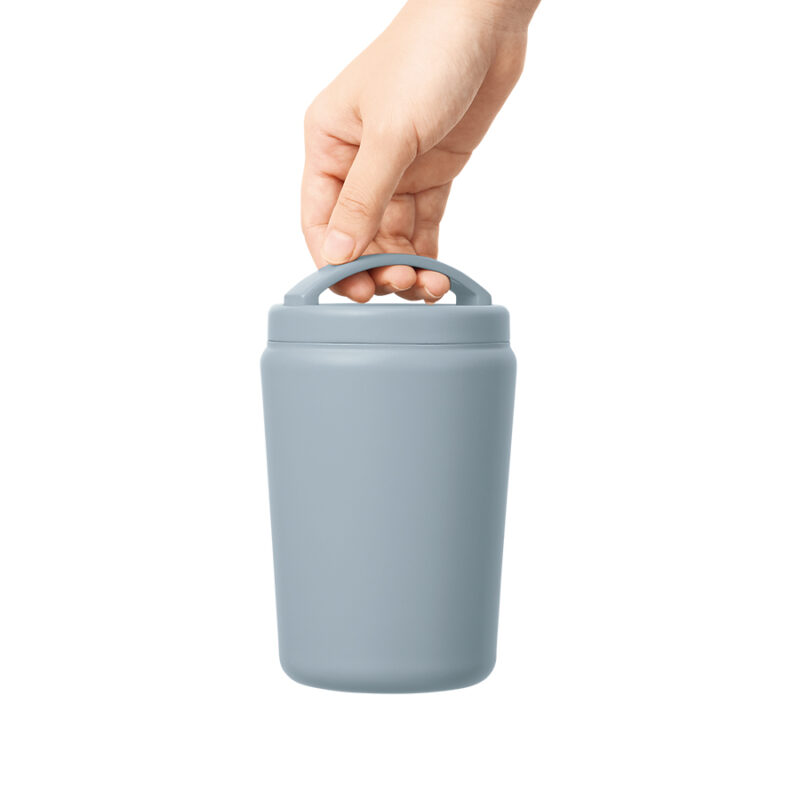 Handitシンプルサーモタンブラー360ml　サックスブルー（16）