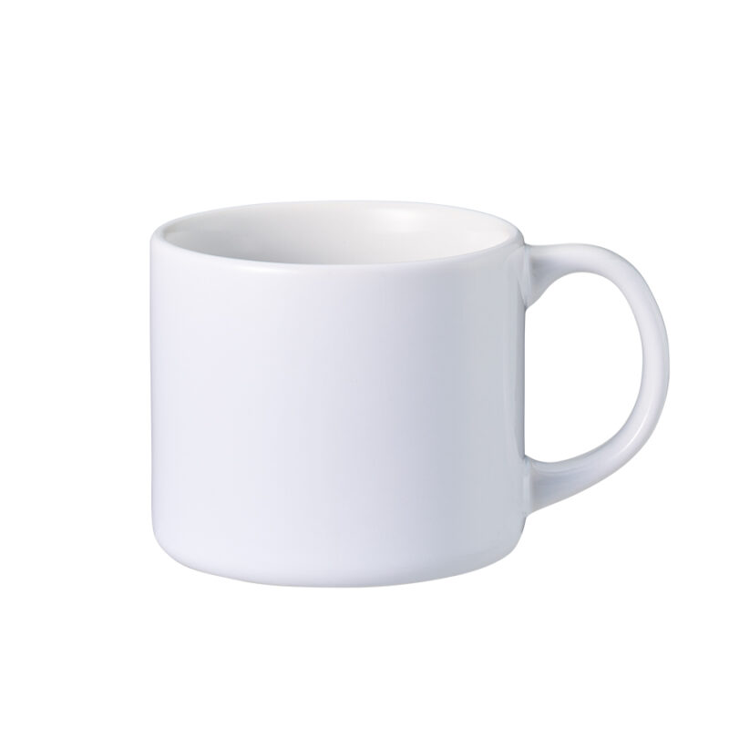 陶器マグストレート ショートワイド ホワイト