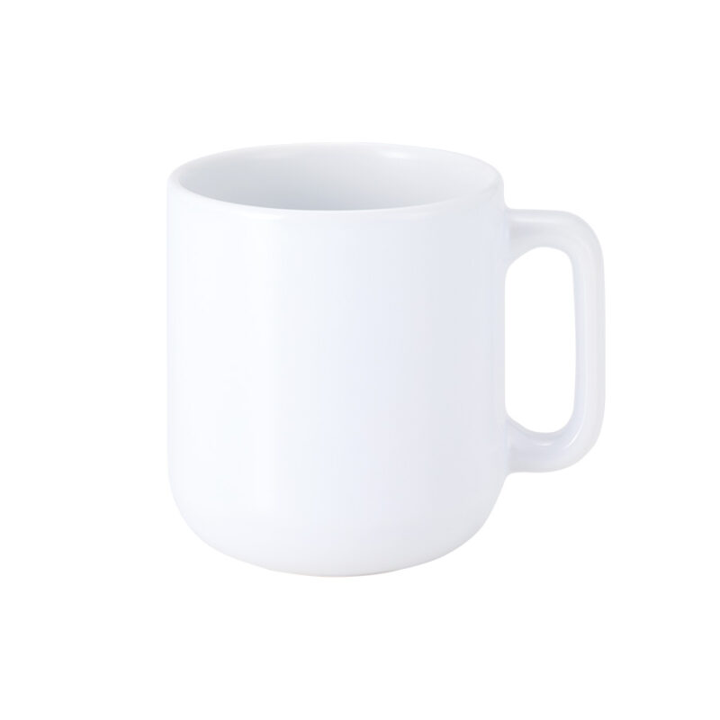 陶器マグストレート ラウンドボトム ホワイト