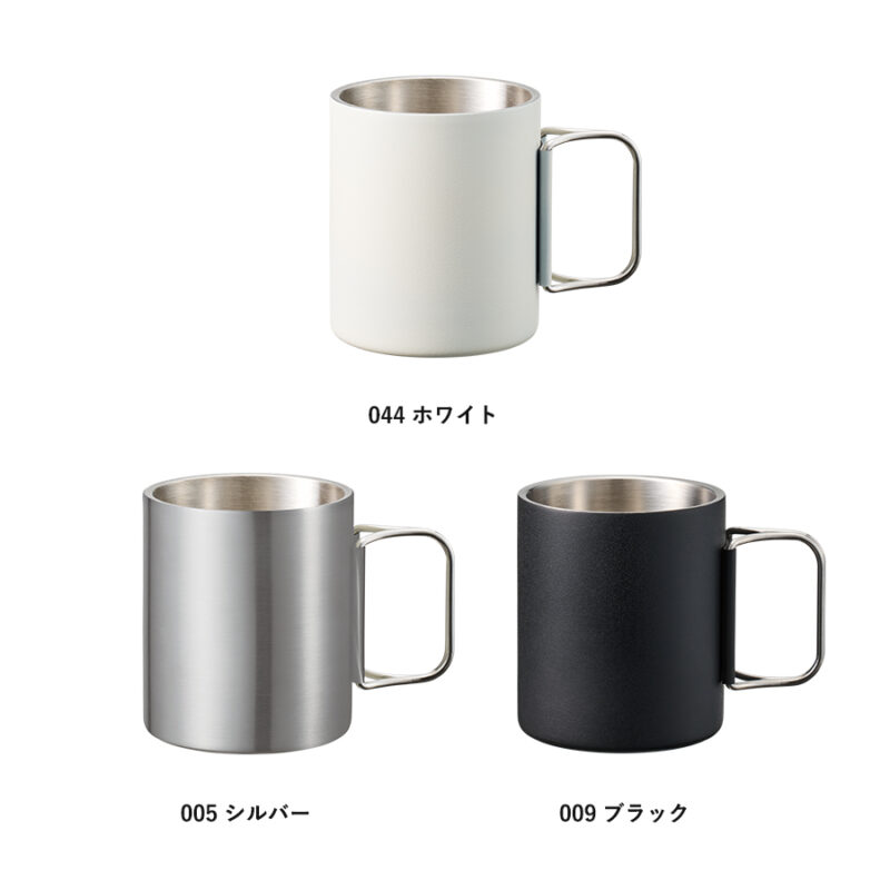 折りたたみハンドルステンレスマグ ver.2 シルバー（2）