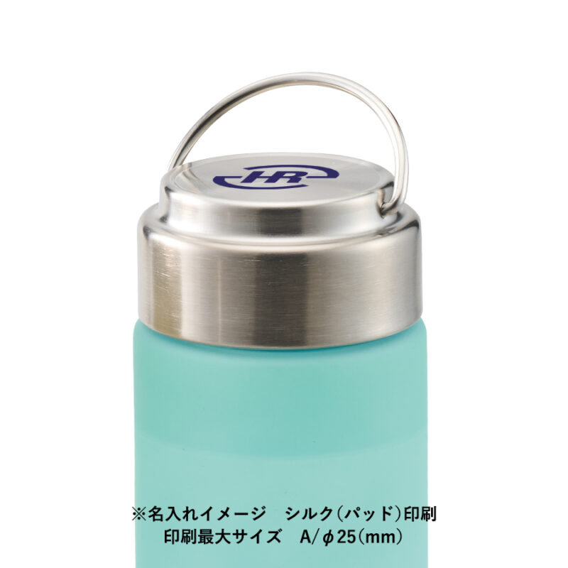 グラデーションハンドルクリアボトル500ml　ブルー×グリーン（5）