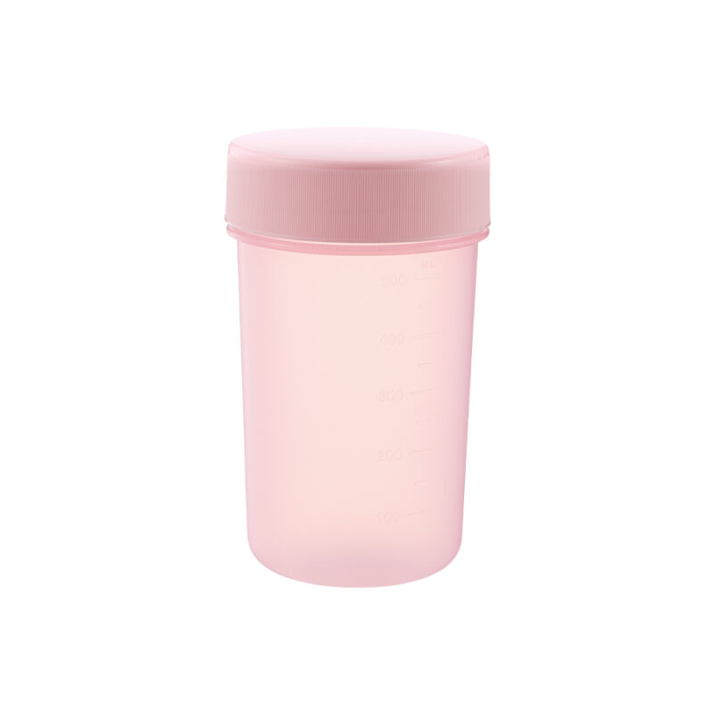目盛り付シンプルシェイカーボトル680ml ピンク