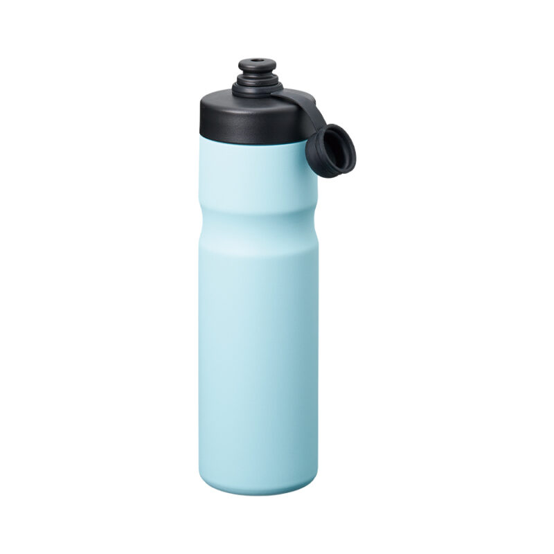 ステンレスサーモスポーツボトル600ml ライトブルー（2）