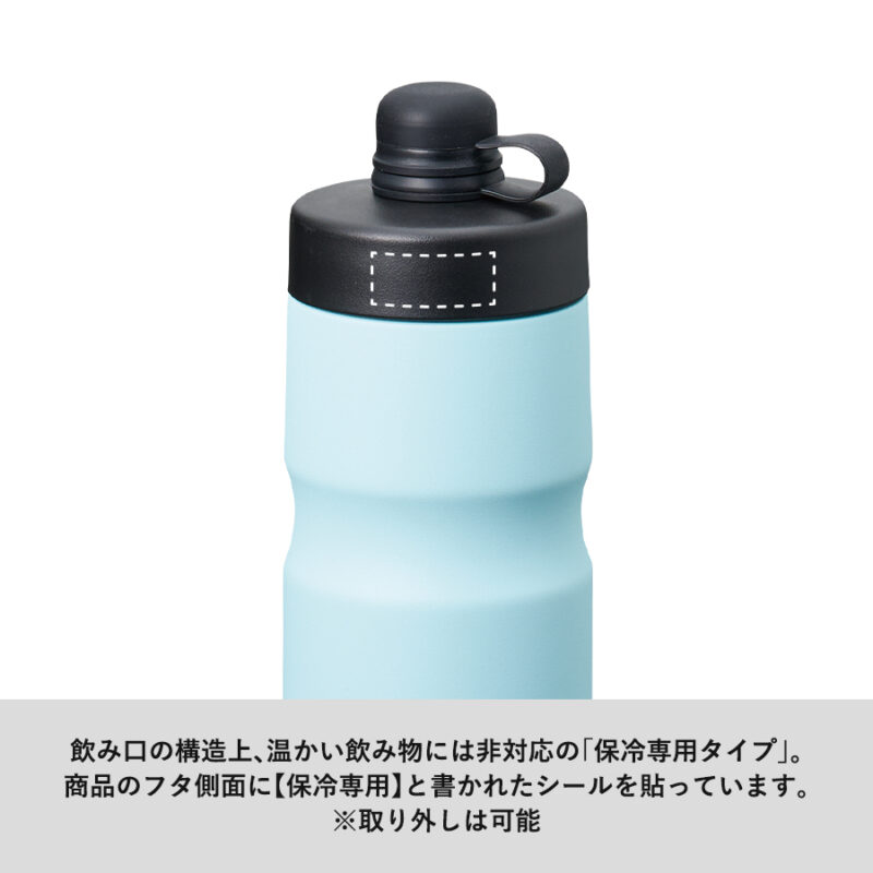 ステンレスサーモスポーツボトル600ml ライトブルー（6）