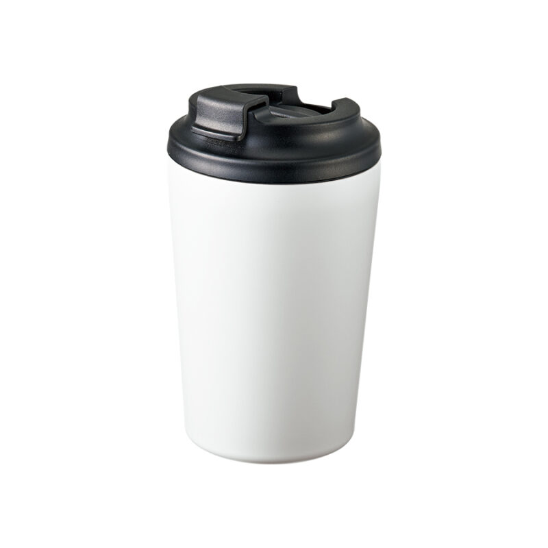 リッド付ステンレスサーモタンブラー380ml マットホワイト