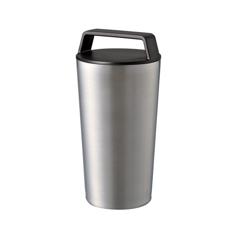 ハンドルサーモステンレスタンブラー460ｍL シルバー
