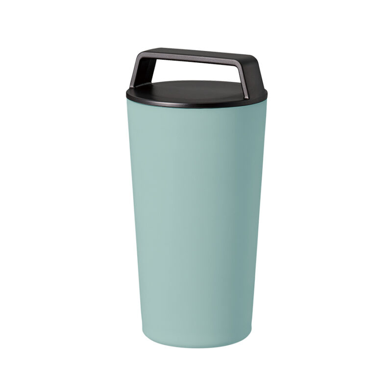 ハンドルサーモステンレスタンブラー460ｍL スモークブルー