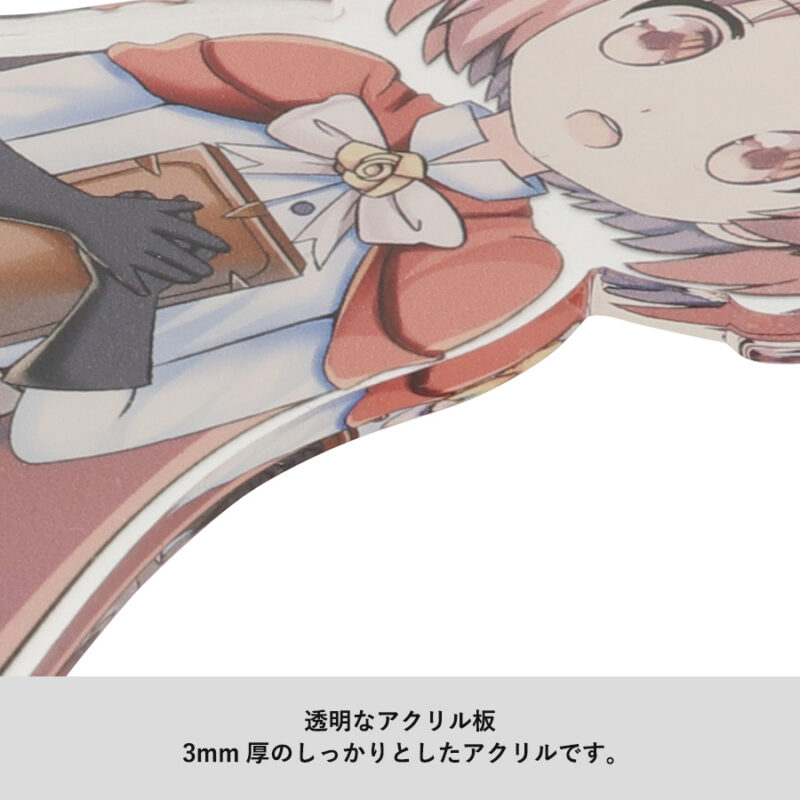 アクリルスマホスタンド　クリア（4）