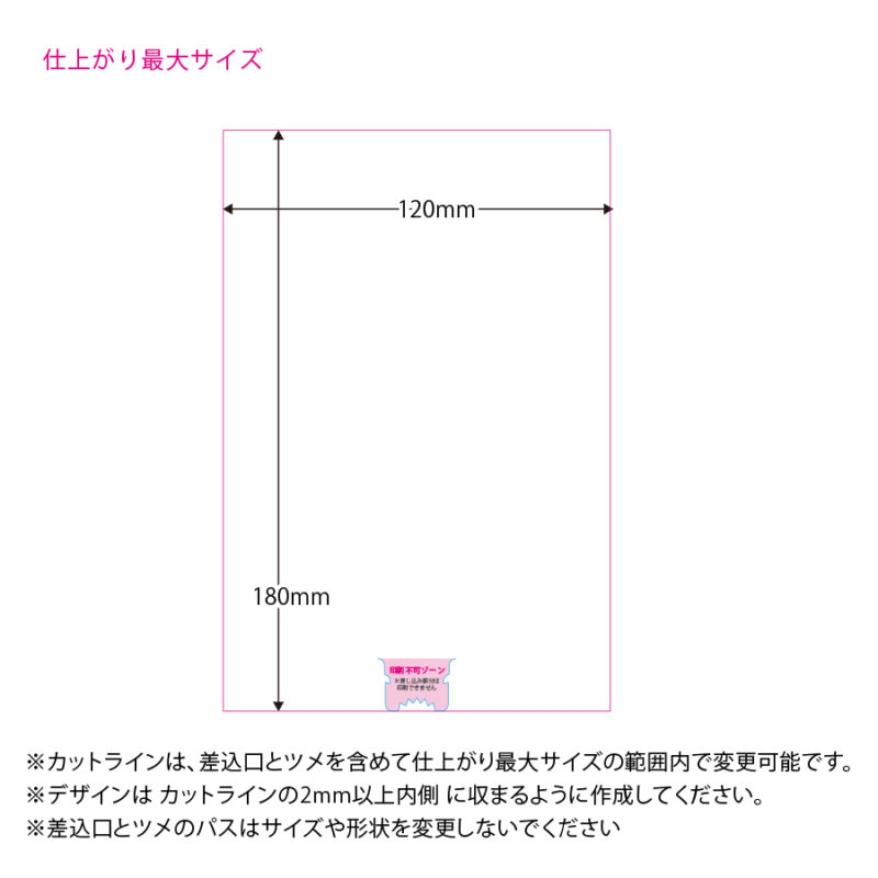 アクリルペンライトスティック用プレート　クリア（4）