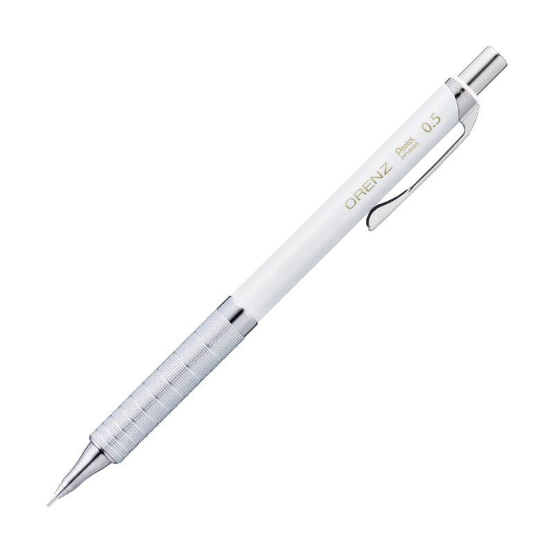 シャープペンシル オレンズ メタルグリップ ORENZ METAL GRIP 0.5mm ホワイト軸